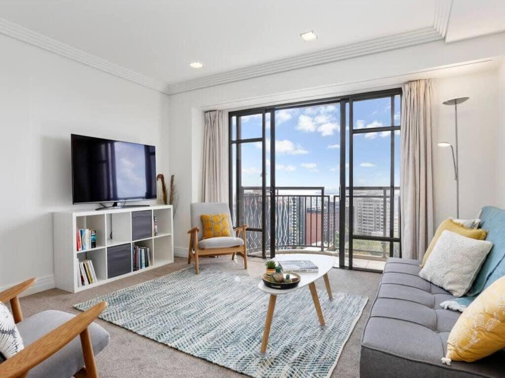 אוקלנד Bright One Bedroom Beauty With Balcony And Unbeatable Views מראה חיצוני תמונה